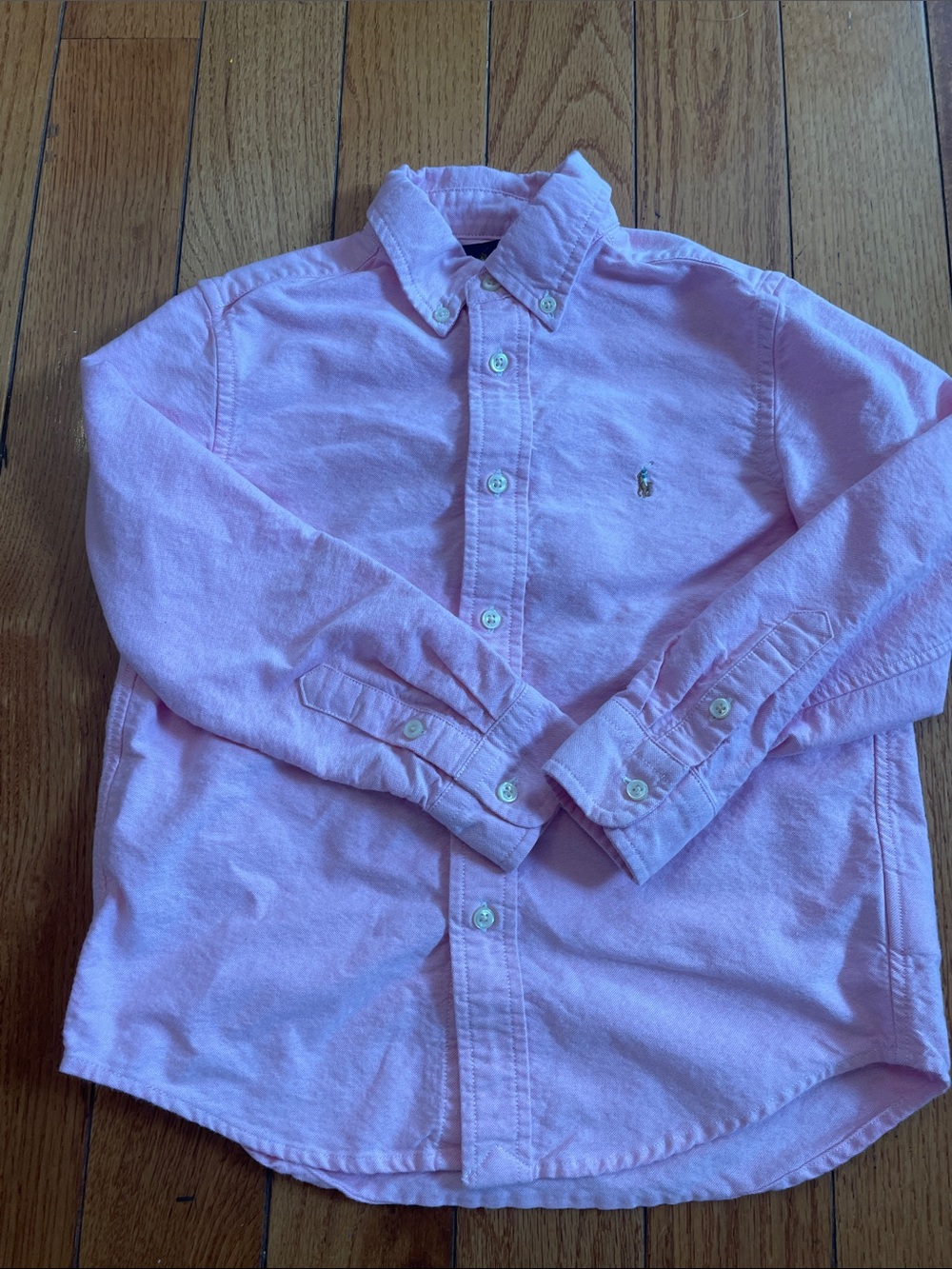 Polo by Ralph Lauren Light Pink Button-Down Oxford Shirt